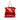 Red Chanel CC Patent Crystal Strass Embellished Bonbons Tote