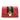 Red Gucci Super Mini Calfskin Sylvie Chain Crossbody
