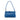 Blue Bottega Veneta Nappa Intrecciato Shoulder Bag