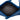 Blue Bottega Veneta Nappa Intrecciato Shoulder Bag