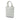 White Bottega Veneta Mini Maxi Nappa Intrecciato North South Casette Tote Satchel