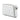 White Dior Honeycomb Coated Canvas Crossbody