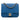 Blue Chanel Mini Classic Caviar Pure Flap Shoulder Bag