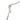 Silver Louis Vuitton Brass Collier Plaque Damier Pendant Necklace