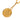 Gold Chanel CC Gold Plated Medallion Chain Belt