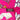 Pink Hermès Pavois Silk Scarf 45 Scarves