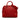 Red LOEWE Anagram Embossed Leather Amazona 75 Satchel