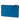 Blue Prada City Calf Double Zip Crossbody