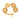 Gold Chanel CC Gold Plated Medallion Link Bracelet