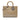 Brown Dior Large Patent Cannage Lady Dior Satchel