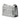 Silver Dior Medium Metallic Patent Microcannage Diorama Flap Crossbody Bag