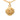 Gold Chanel CC Gold Plated Medallion Pendant Necklace