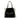 Black Saint Laurent Terry Cloth Rive Gauche Tote
