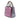 Silver Dior Anselm Reyle Medium Metallic Lambskin Cannage Lady Dior Satchel