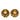 Gold Chanel Gold Plated Rhinestone CC Clip On Earrings - Designer Revival
