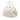 White Louis Vuitton Polka Dots Bowly Handbag