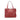 Red Prada Vitello Daino Shopping Tote - Designer Revival