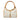 White Gucci Suede Jackie Bardot Handbag
