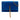 Blue Saint Laurent Medium Suede Monogram Kate Tassel Crossbody