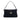 Blue Fendi Canvas FF Marble Double Flap Shoulder Bag