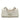 White Chanel Medium Lambskin Twist Chain Enamel CC Flap Crossbody Bag