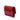 Red Saint Laurent Matelasse Patent Monogram Vicky Chain Wallet Crossbody Bag - Designer Revival