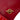 Red Saint Laurent Matelasse Patent Monogram Vicky Chain Wallet Crossbody Bag - Designer Revival