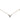 Silver Louis Vuitton Silver Plated Essential V Supple Necklace