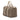 Brown Gucci Medium GG Supreme Joy Boston Bag