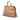 Beige Gucci Medium Leather Bamboo Daily Satchel - Designer Revival