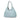 Blue Prada Vitello Daino Shoulder Bag - Designer Revival