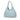 Blue Prada Vitello Daino Shoulder Bag - Designer Revival