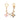 Gold Louis Vuitton Gold Plated Blooming Flowers Chain Bag Charm and Key Holder