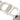 Silver Dior Brass CD Icon Chain Link Necklace