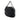 Black Chanel Perforated Lambskin Baseball Spirit Ligne Hobo