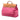 Pink Hermès Toile Herbag Zip 39 Satchel