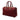 Red Dior Diorissimo Trotter Canvas Boston Bag