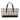 Brown Burberry House Check Canvas Handbag