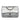 Silver Chanel Small Paillettes Sequin Single Flap Shoulder Bag