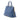 Blue Prada Large Saffiano Lux Promenade Satchel