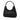 Black Gucci Nylon Bamboo Handbag