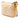 Beige Fendi Zucchino Canvas F Charm Crossbody