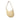 White LOEWE Embossed Leather Logo Hobo