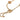 Gold Louis Vuitton Gold Plated Flower Full Necklace
