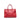 Red Prada Large Saffiano Lux Galleria Double Zip Satchel