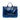Blue Chanel Medium PVC and Lambskin Coco Splash Shopping Tote Satchel