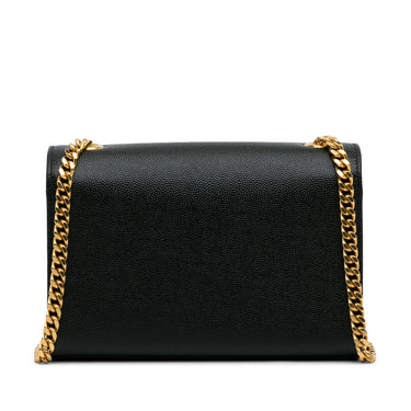 Black Saint Laurent Small Monogram Kate Crossbody Bag - Designer Revival