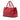 Red Bottega Veneta Medium Nappa Intrecciato Roma Tote