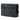Black Dior Metallic Patent Microcannage Diorama Wallet on Chain Crossbody Bag
