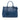 Blue Prada Medium Saffiano Lux Galleria Double Zip Satchel